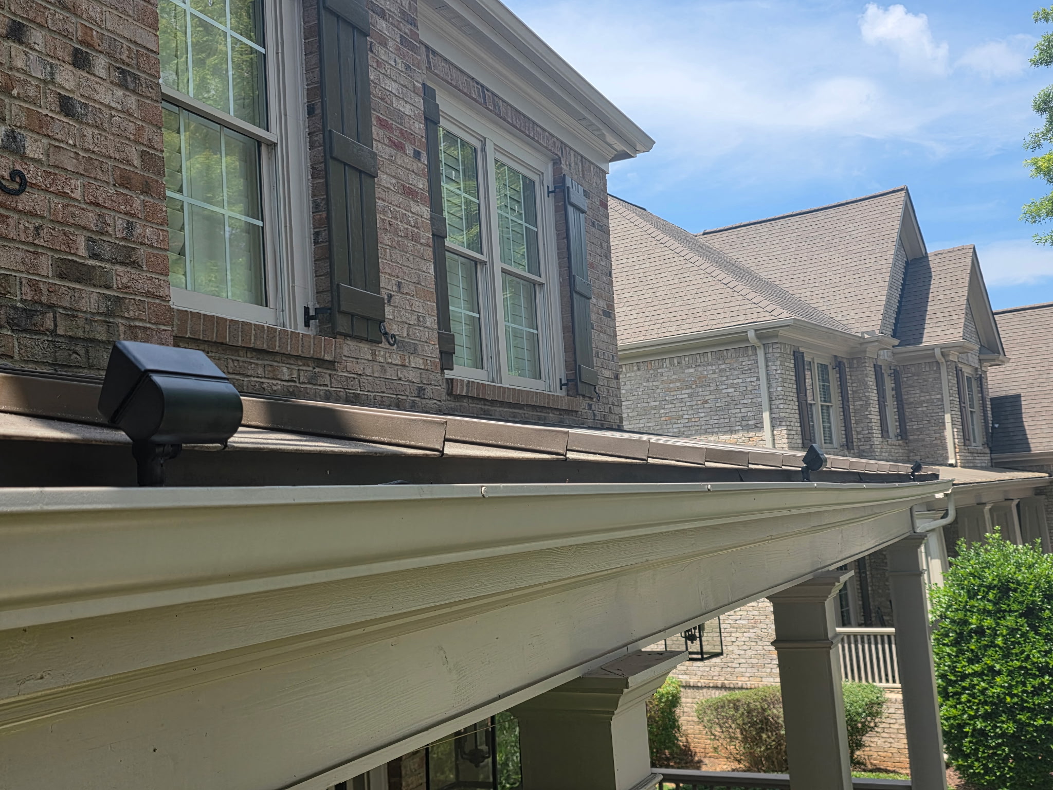 Landscape lighting installation