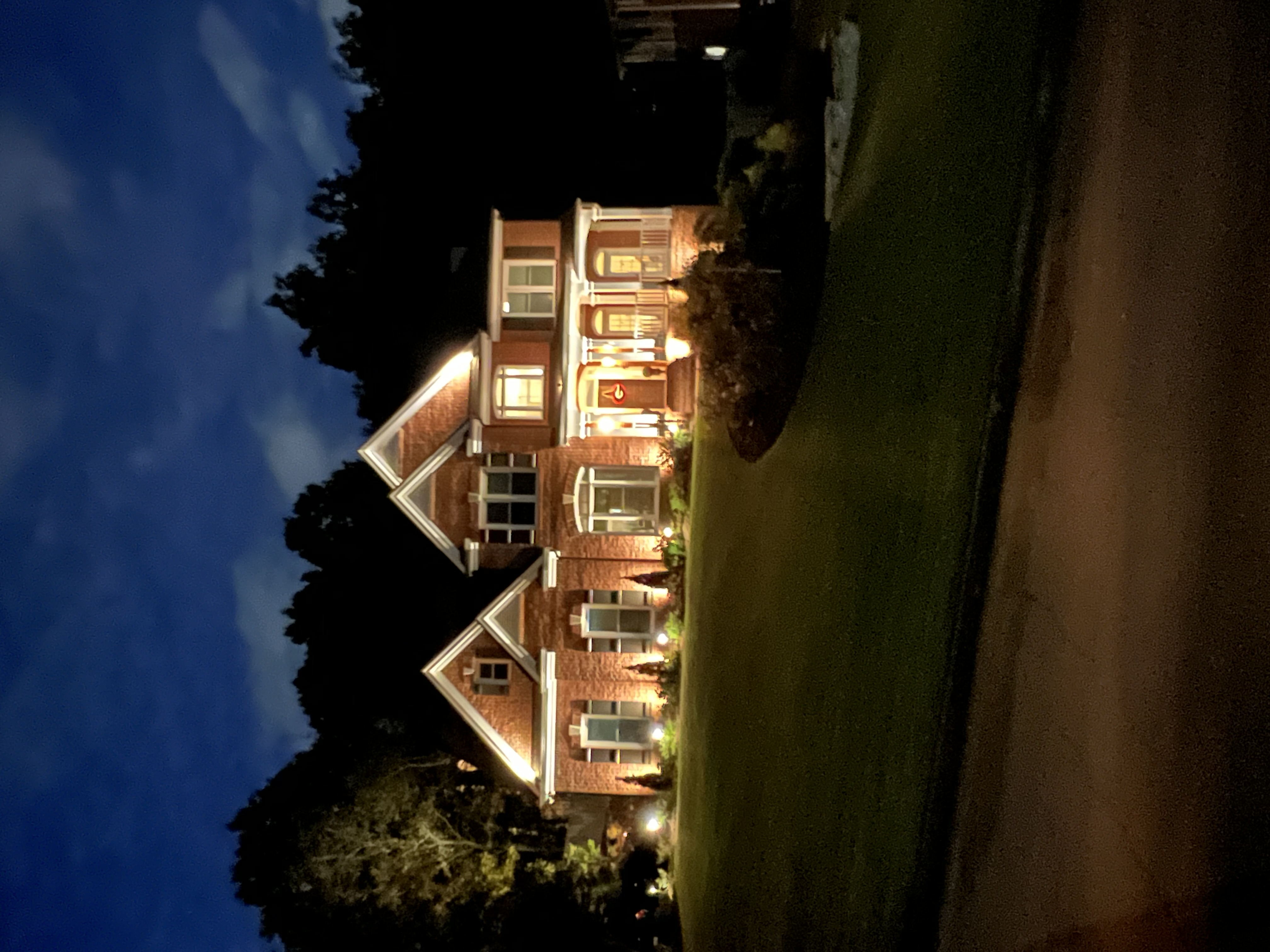 Landscape lighting installation