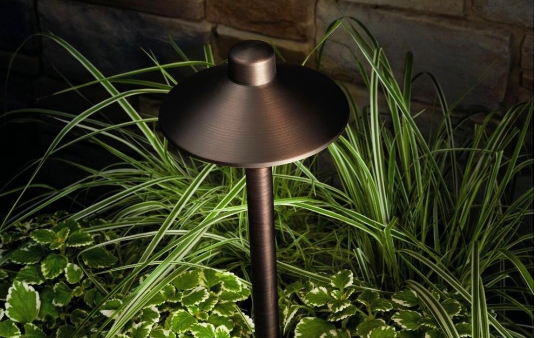 Landscape lighting installation
